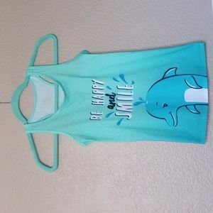 Justice| Girls|Size 12| 🐬 Dolphin Pajama Top